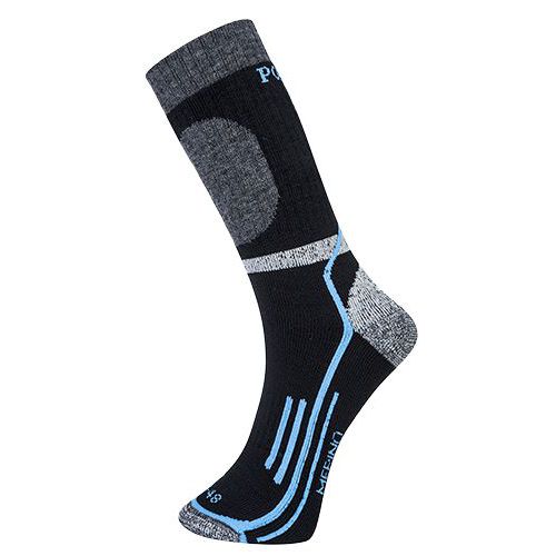 Ponožky Winter Merino, černá