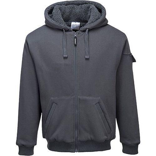 Mikina Pewter s podšívkou, šedá
