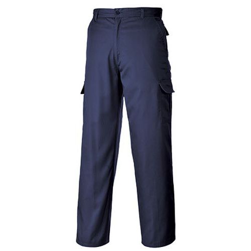 Kalhoty Combat s kolenními kapsami, modrá