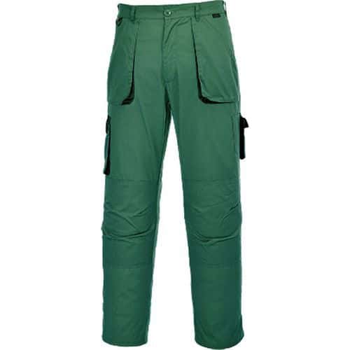 Kalhoty Portwest Texo Contrast, zelená