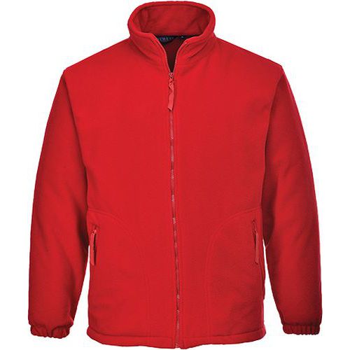 Fleece Aran, červená