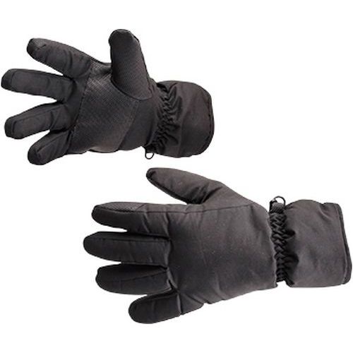 Voděodolné lyžařské rukavice, černá