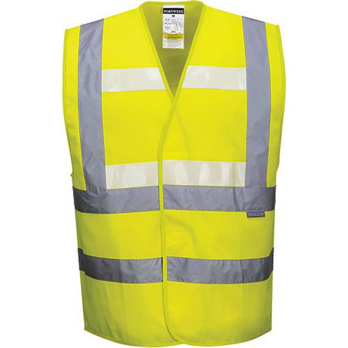 Reflexní vesta Triple Technology Hi-Vis, žlutá