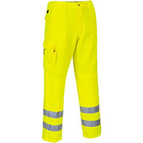 Reflexní kalhoty Combat Hi-Vis, prodloužené, žluté