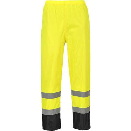 Reflexní kalhoty Cassic Contrast Hi-Vis, černé/žluté