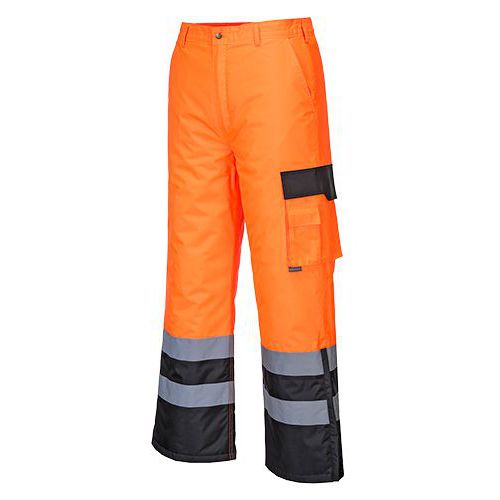 Reflexní kalhoty Contrast Hi-Vis, černé/oranžové