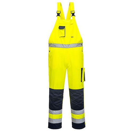 Reflexní kalhoty Dijon Hi-Vis s laclem, modré/žluté