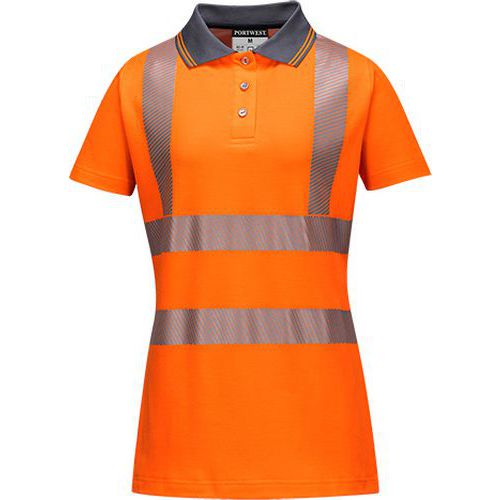 Dámská reflexní polokošile s krátkým rukávem Pro Hi-Vis, oranžová