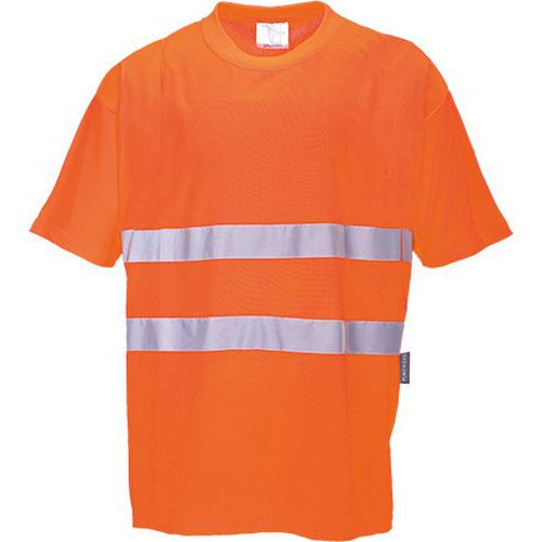 Reflexní tričko s krátkým rukávem Comfort Hi-Vis, oranžové