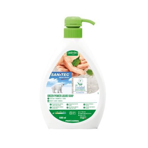 Tekuté mýdlo na ruce Green Power, 0,6 l