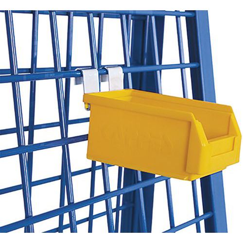 Závěsný box na materiál, žlutý, 105 x 160 x 75 mm Závěsný box na materiál, žlutý, 105 x 160 x 75 mm