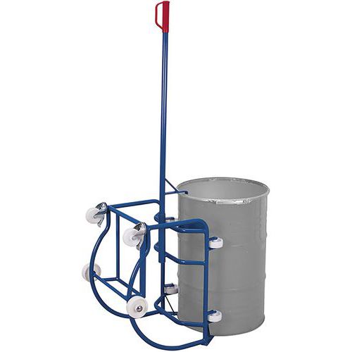 Vozíky na naklápění sudů, se 4 kolečky, 200 l, do 250 kg Vozíky na naklápění sudů, se 4 kolečky, 200 l, do 250 kg