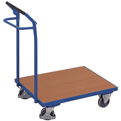 Plošinové vozíky s madlem a ruční brzdou, do 250 kg, 94,5 x 60 x 101,5 cm Plošinové vozíky s madlem a ruční brzdou, do 250 kg, 94,5 x 60 x 101,5 cm