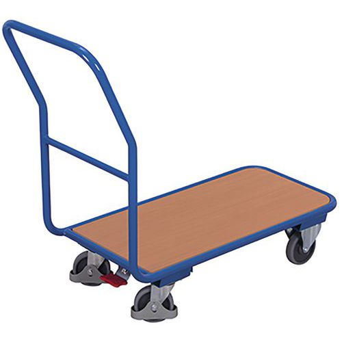 Plošinové vozíky s madlem, do 200 kg
