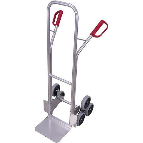 Hliníkový schodišťový rudl RU220, do 200 kg, 62 x 62,5 x 131 cm Hliníkový schodišťový rudl RU220, do 200 kg, 62 x 62,5 x 131 cm