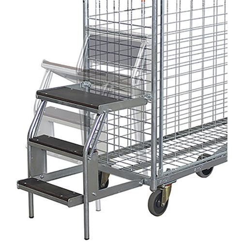 Schůdky k vozíkům, 3 stupně Schůdky k vozíkům, 3 stupně