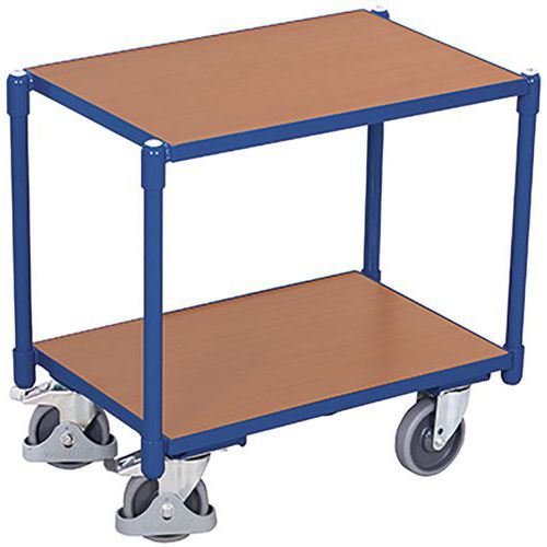 Policové vozíky Euro systém dolly, 2 police, 67,5 x 41,5 x 63,5 cm Policové vozíky Euro systém dolly, 2 police, 67,5 x 41,5 x 63,5 cm