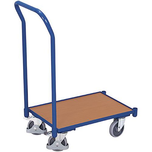 Plošinové vozíky s madlem, do 250 kg, 10mm hrana, 74 x 41,5 x 97 cm Plošinové vozíky s madlem, do 250 kg, 10mm hrana, 74 x 41,5 x 97 cm