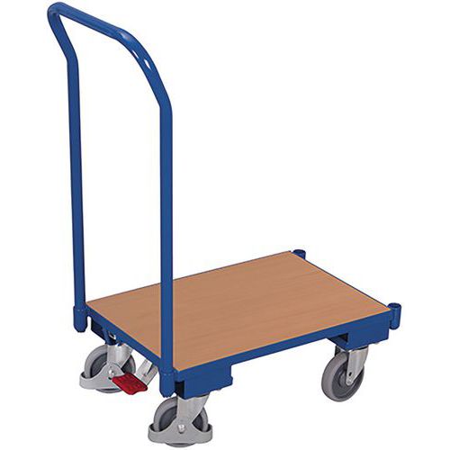 Plošinové vozíky Euro s madlem, do 250 kg, 74 x 41,5 x 100 cm Plošinové vozíky Euro s madlem, do 250 kg, 74 x 41,5 x 100 cm
