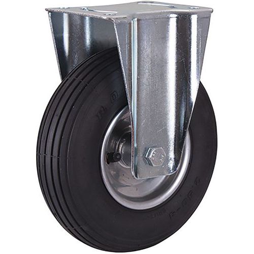 Nafukovací pojezdová kola s přírubou, průměr 150 - 230 mm, válečkové ložisko, pevná