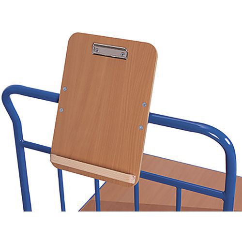 Psací podložky s klipem k vozíkům, A4