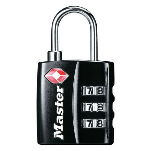 Visací kombinační zámky Master Lock TSA