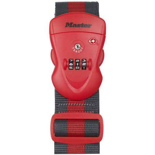 Popruh na zavazadlo TSA kombinační Master Lock