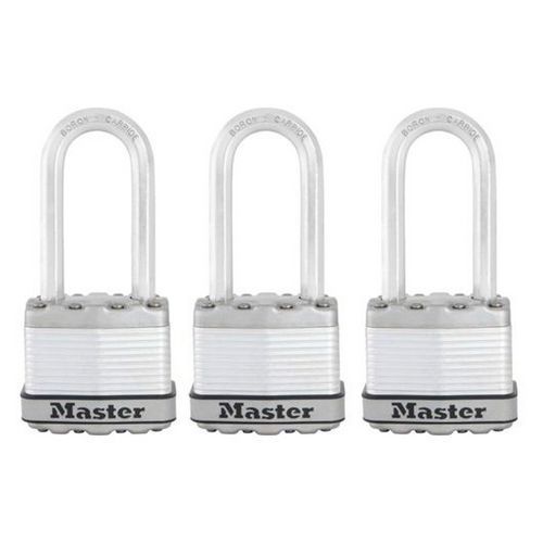 Set titanových visacích zámků Master Lock Excell 45mm, 3ks