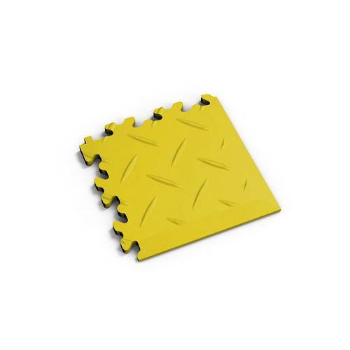 Zátěžová podlaha Fortelock Industry, dezén diamant, rohy