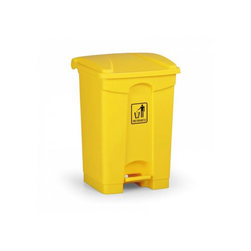 Plastové odpadkové koše Leo, objem 45 l Plastové odpadkové koše Leo, objem 45 l
