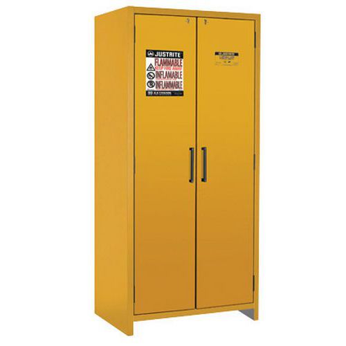 Skříň na hořlaviny Justrite EN, 1953 x 893 x 615 mm