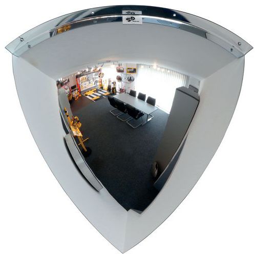 Parabolická zrcadla Dancop 90°, rohová výseč