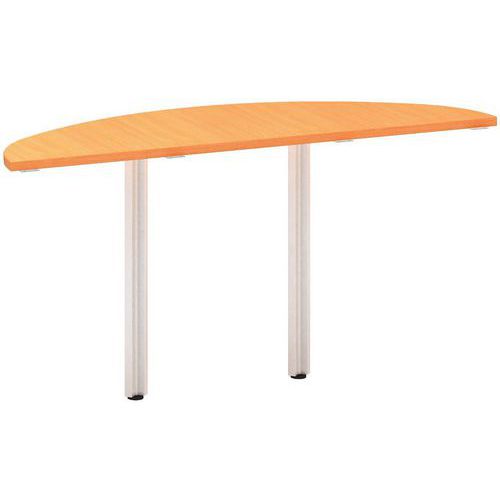 Stolové přístavby Alfa 100, 80 x 35 x 73,5 cm, 1/2 kruh