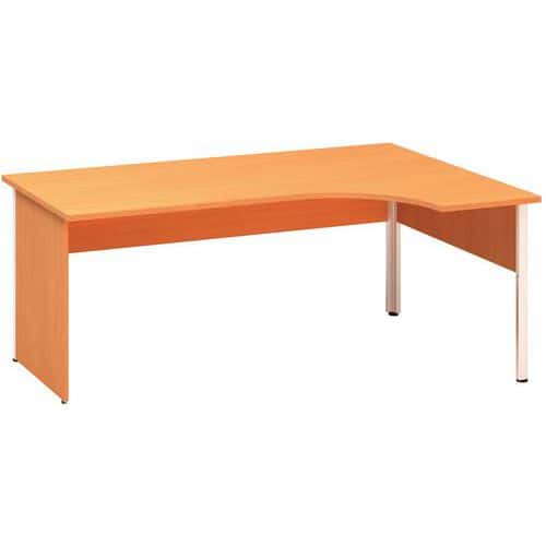 Ergo kancelářské stoly Alfa 100, 180 x 120 x 73,5 cm, pravé provedení