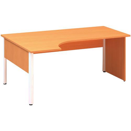 Ergo kancelářské stoly Alfa 100, 180 x 120 x 73,5 cm, levé provedení
