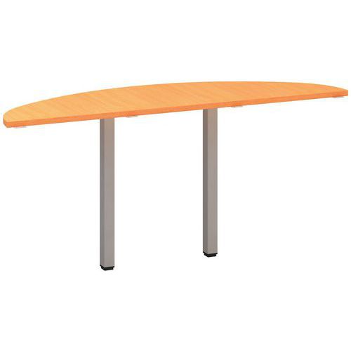 Stolové přístavby Alfa 200, 160 x 45 x 74,2 cm, 1/2 kruh