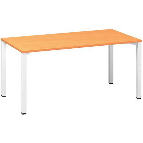 Rovné kancelářské stoly Alfa 200, 160 x 80 x 74,2 cm, rovné provedení