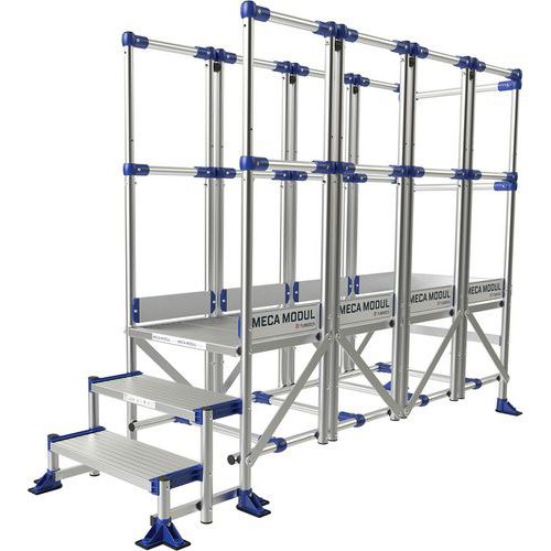 Přístupové plošiny Meca Modul Tubesca-Comabi, 3 zábradlí