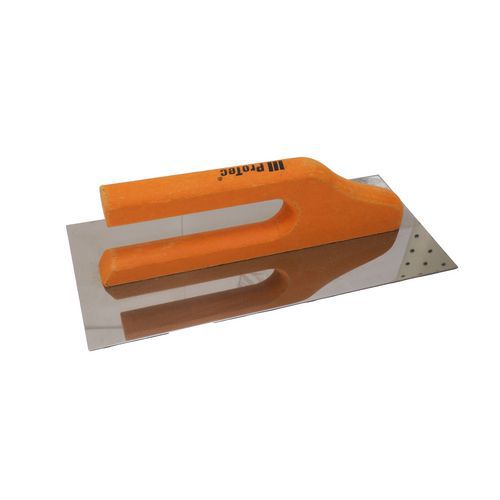 Hladítka nerezová ProTec s dřevěnou rukojetí, 280 x 130 mm
