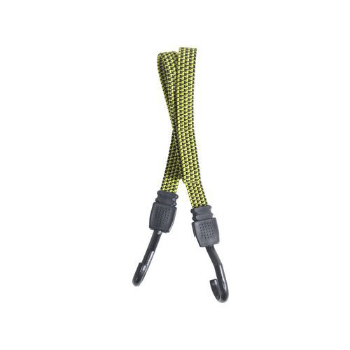 TOPTRADE lano pryžové s textilním opletem a plastovými háky, 20kg TOPTRADE lano pryžové s textilním opletem a plastovými háky, 20kg