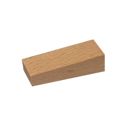 Klínky dřevěné, podlahové, balení 33 ks, 55 x 20 x 15 – 10 mm