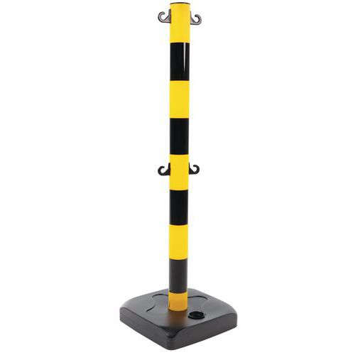 Plastové zahrazovací sloupky Manutan Expert, výška 90 cm