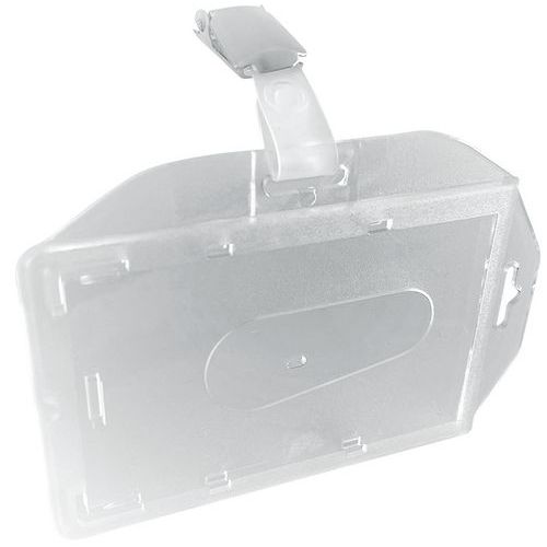 Visačky Manutan Expert s klipem, 9 x 6 cm, 25 ks