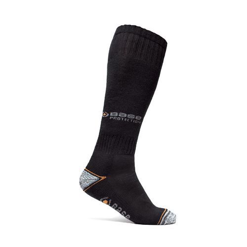 Ponožky 400 Long, černá/šedá