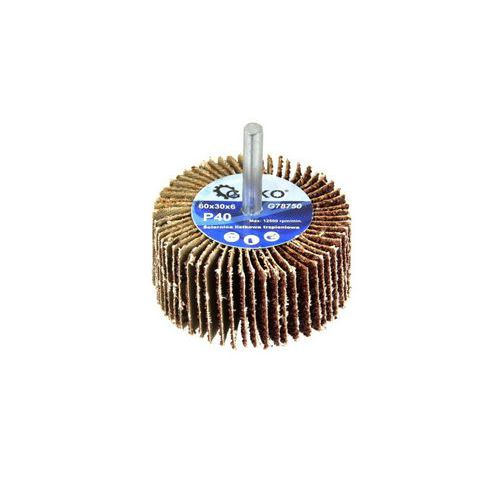 Kotouče brusné se stopkou, 60x30x6mm GEKO