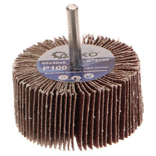 Kotouče brusné se stopkou, 60x30x6mm GEKO