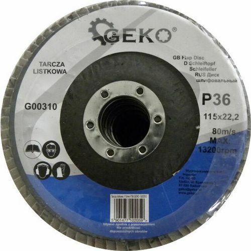 Lamelové kotouče, 115mm GEKO