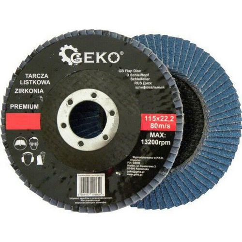 Lamelové kotouče, 115mm GEKO