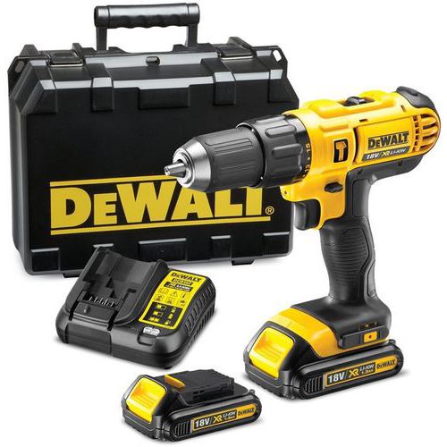Příklepové vrtačky aku, 2x1.3Ah, 18V XR Li-Ion, DeWALT DCD776C2