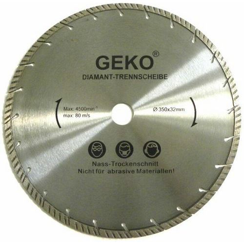 Diamantový řezný kotouč, 350x32mm GEKO Diamantový řezný kotouč, 350x32mm GEKO